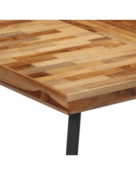 Tavolo da Pranzo 148x97x76 cm in Legno Massello di Teak