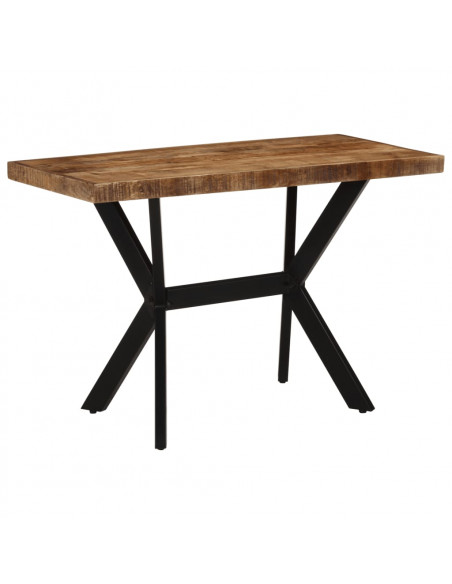 Tavolo da Pranzo 110x55x75 cm in Legno Massello di Mango