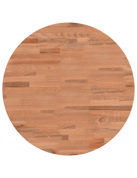 Tavolino da Bar Ø60x89,5 cm in Legno Massello di Faggio