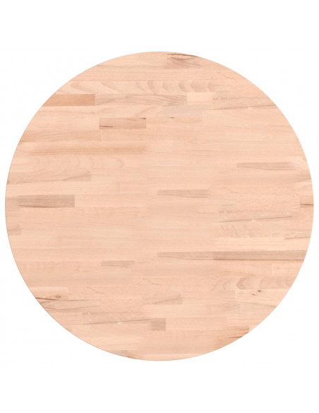 Tavolino da Bar Ø60x90,5 cm in Legno Massello di Faggio