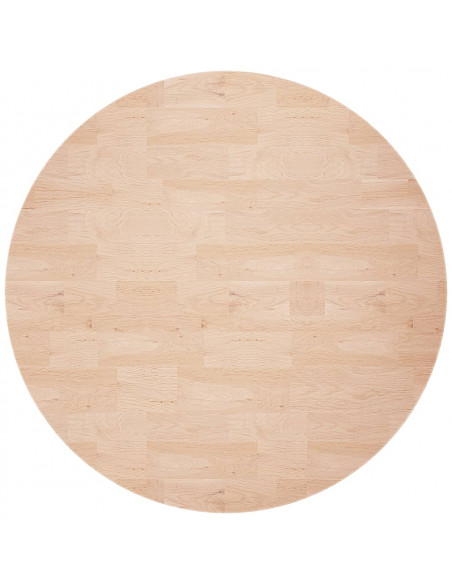 Tavolino da Bar Ø60x90,5 cm in Legno Massello di Rovere
