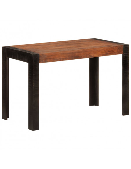 Tavolo da Pranzo Miele 120x60x76 cm in Legno Massello di Mango