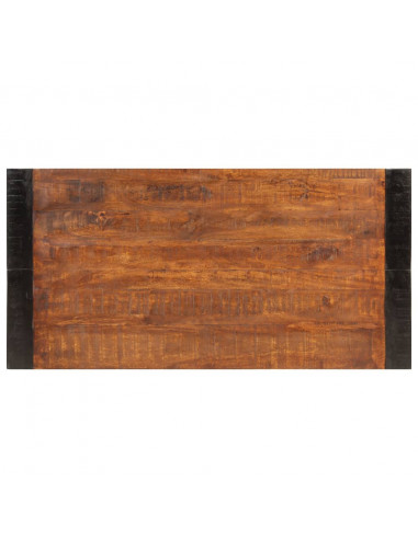 Tavolo da Pranzo Miele 120x60x76 cm in Legno Massello di Mango