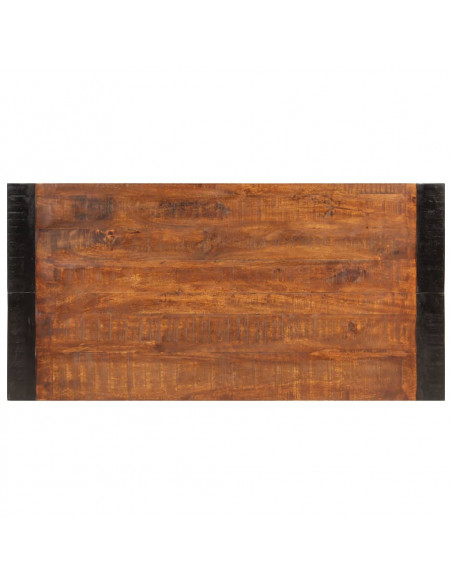 Tavolo da Pranzo Miele 120x60x76 cm in Legno Massello di Mango