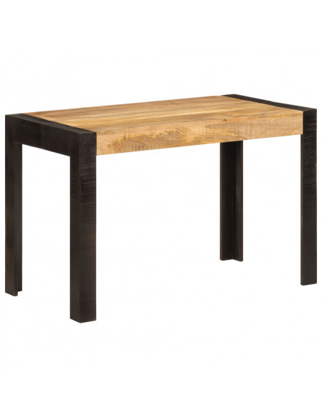 Tavolo da Pranzo 120x60x76 cm in Legno Massello di Mango