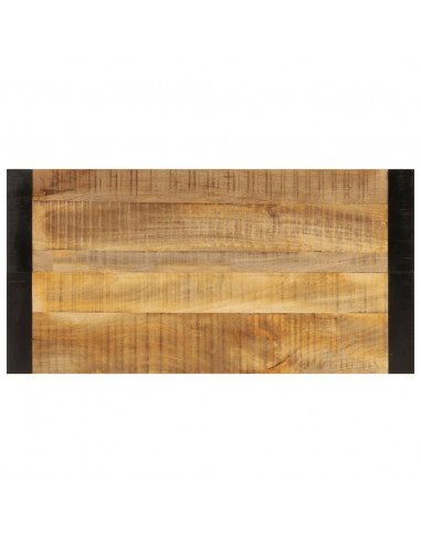 Tavolo da Pranzo 120x60x76 cm in Legno Massello di Mango