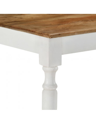 Tavolo da Pranzo 110x60x75 cm in Legno Massello di Mango