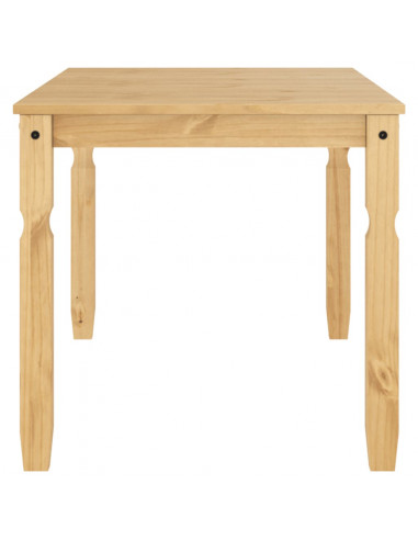 Tavolo da Pranzo Corona 160x80x75 cm in Legno Massello di Pino