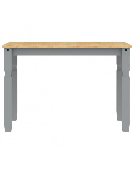 Tavolo da Pranzo Corona 112x60x75 cm in Legno Massello di Pino
