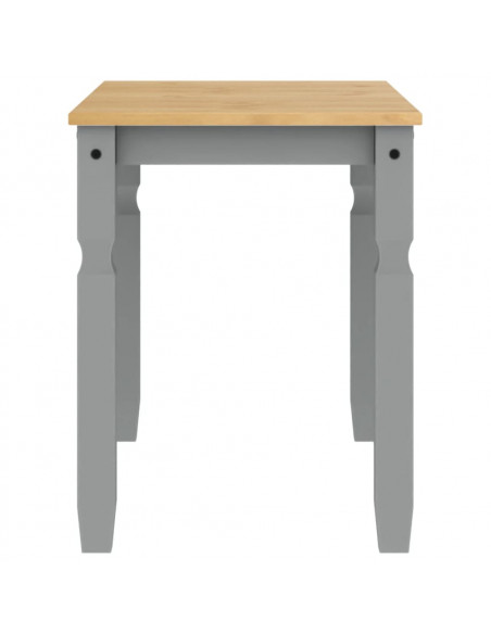 Tavolo da Pranzo Corona 112x60x75 cm in Legno Massello di Pino