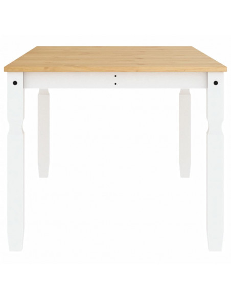 Tavolo da Pranzo Corona 180x90x75 cm in Legno Massello di Pino