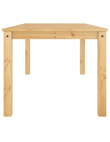 Tavolo da Pranzo Panama Grigio 180x90x75 cm Legno Massello Pino