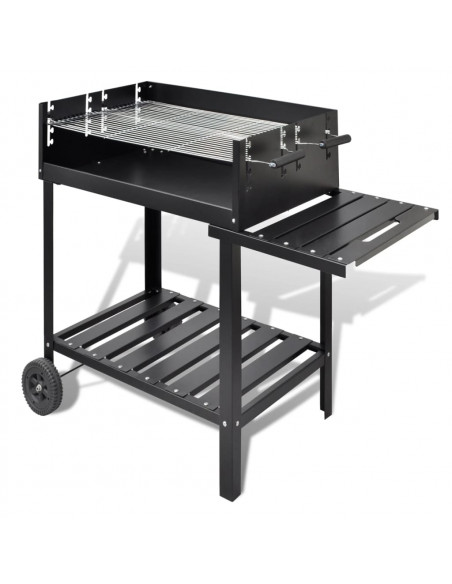 Supporto per BBQ a Carbonella con 2 Ruote