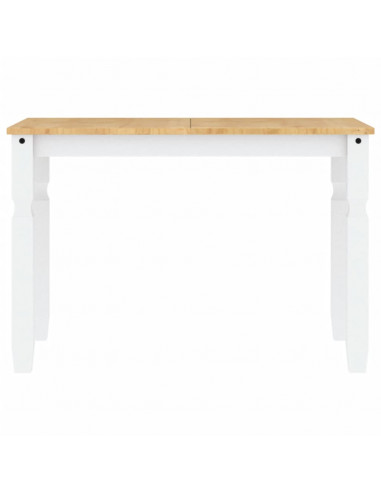 Tavolo da Pranzo Corona 112x60x75 cm in Legno Massello di Pino