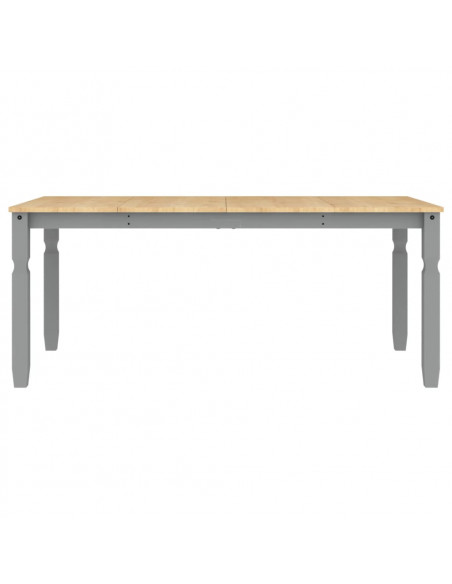 Tavolo da Pranzo Corona 180x90x75 cm in Legno Massello di Pino