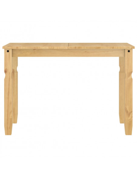 Tavolo da Pranzo Corona 112x60x75 cm in Legno Massello di Pino
