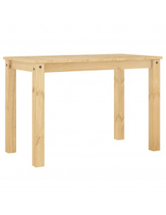 Tavolo da Pranzo Panama 117x60x75 cm Legno Massello Pino 2