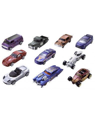 Hot Wheels 10 veicoli assortiti