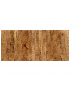 Tavolino Bar Trattore Rosso e Marrone 55x120x107 cm Legno Mango 2