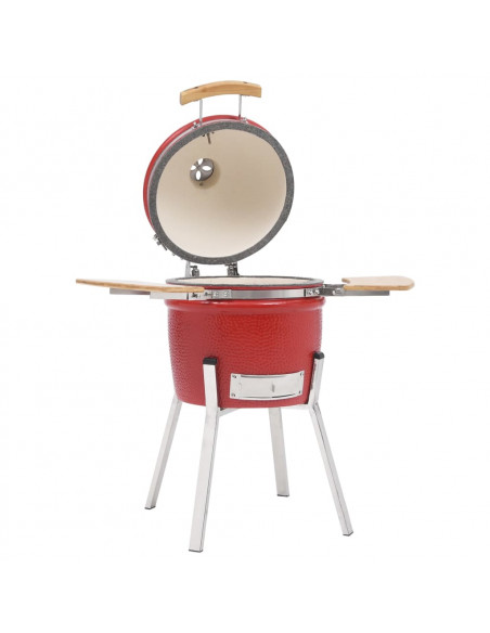 Griglia Barbecue Kamado Affumicatore in Ceramica 81 cm