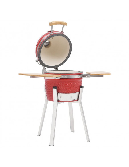 Griglia Barbecue Kamado Affumicatore in Ceramica 76 cm