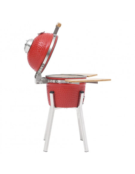 Griglia Barbecue Kamado Affumicatore in Ceramica 76 cm