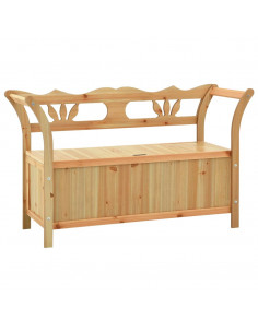 Panca 107x45x75,5 cm Legno Massello di Abete 2