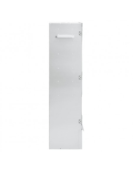 Forno Affumicatore Trucioli Legno 44,5x29x110cm in Acciaio Inox
