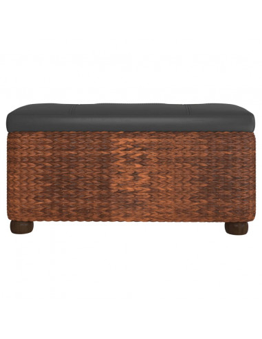 Panche Portaoggetti 2 pz con Cuscino Marrone 69 cm Tifa