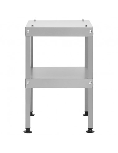 Tavolo per Forno Affumicatore 40x28x44,5 cm in Acciaio Zincato