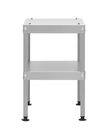 Tavolo per Forno Affumicatore 40x28x44,5 cm in Acciaio Zincato