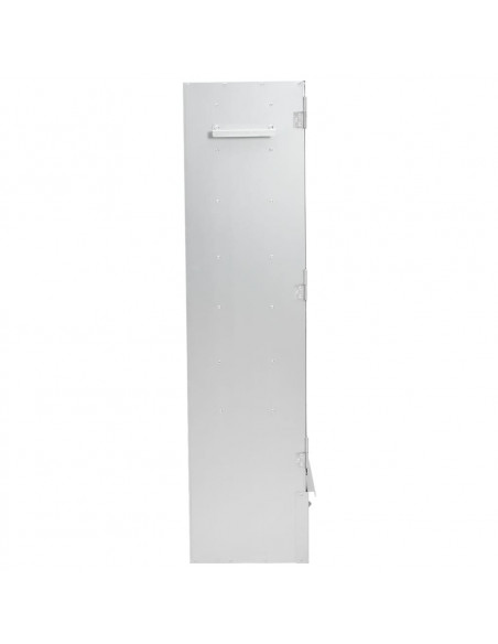 Forno Affumicatore Trucioli Legno 44,5x29x110cm in Acciaio Inox