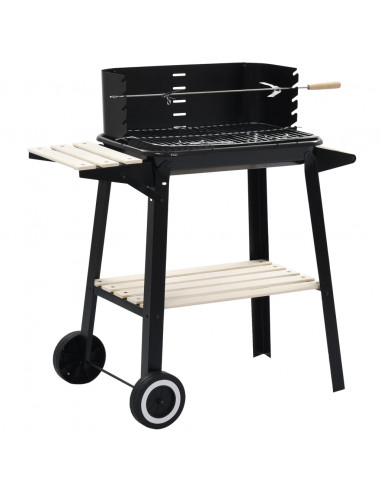 Barbecue Mobile a Carbonella con Ruote