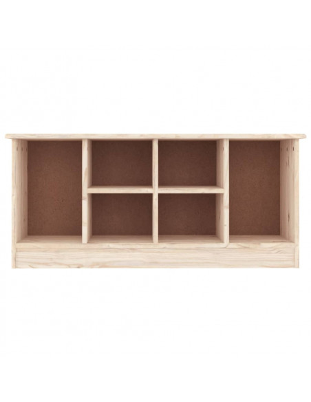 Panca Porta Scarpe ALTA 100x35x45 cm in Legno Massello di Pino