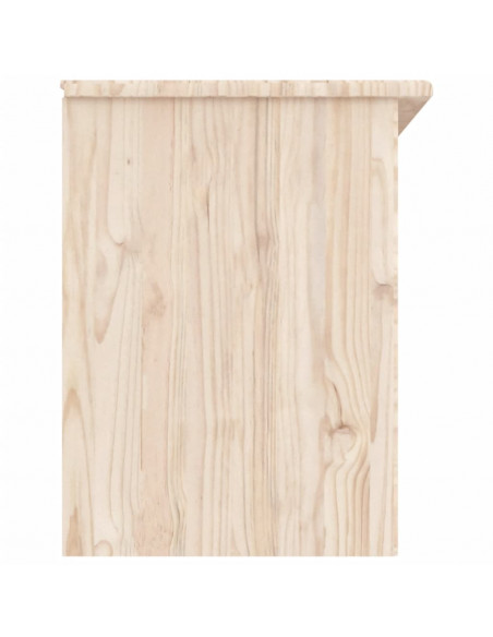 Panca Porta Scarpe ALTA 100x35x45 cm in Legno Massello di Pino