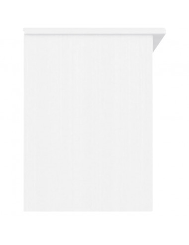 Panca Porta Scarpe ALTA Bianca 100x35x45 cm Legno Massello Pino