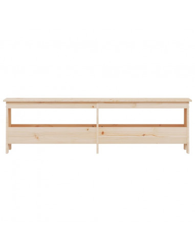 Panca da Ingresso 16028x45 cm in Legno Massello di Pino