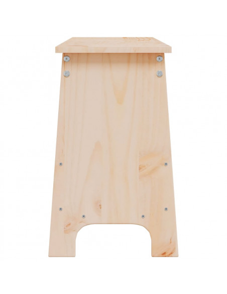 Panca da Ingresso 16028x45 cm in Legno Massello di Pino