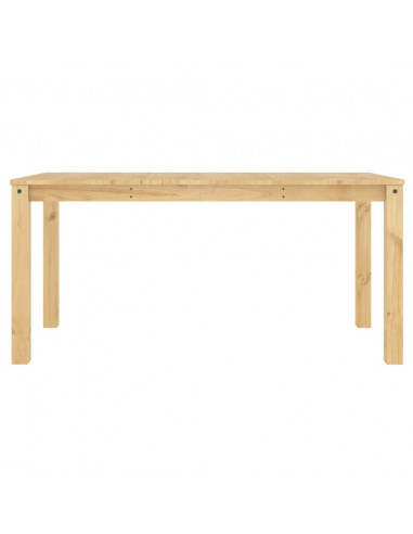 Tavolo da Pranzo Panama 160x80x75 cm in Legno Massello di Pino