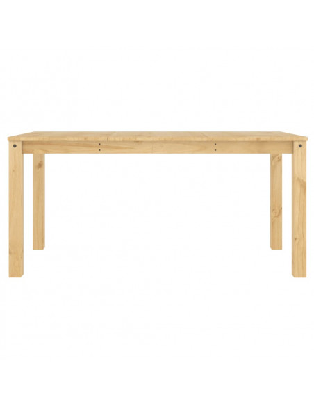 Tavolo da Pranzo Panama 160x80x75 cm in Legno Massello di Pino
