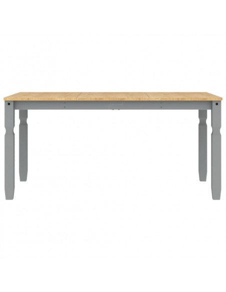 Tavolo da Pranzo Corona 160x80x75 cm in Legno Massello di Pino