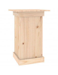 Portafiori 40x40x60 cm in Legno Massello di Pino 2