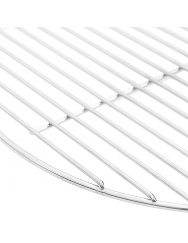 Griglia per Barbecue Rotonda Ø44,5 cm Acciaio Inossidabile 304