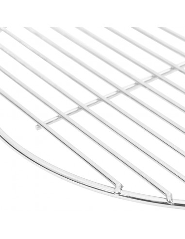 Griglia per Barbecue Rotonda Ø34,5 cm Acciaio Inossidabile 304