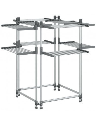 Stendibiancheria 107x107x120 cm in Alluminio