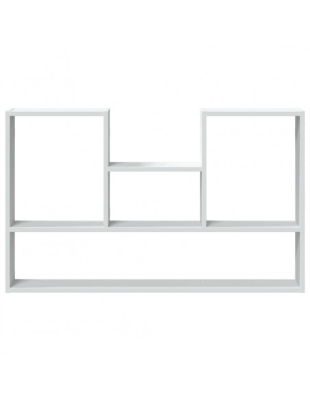 Scaffale a Parete Bianco 99x15x60 cm in Truciolato