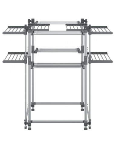 Stendibiancheria 107x107x120 cm in Alluminio