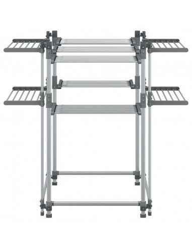 Stendibiancheria 107x107x120 cm in Alluminio