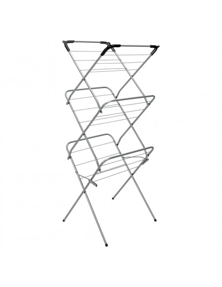 Metaltex Stendibiancheria a 3 Livelli Tec Concerto Slim 9,5 m