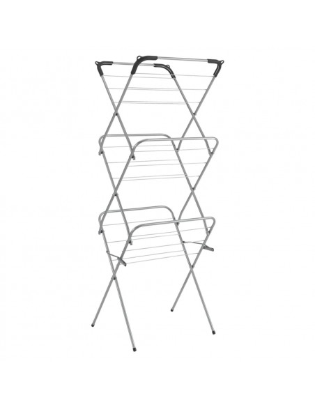 Metaltex Stendibiancheria a 3 Livelli Tec Concerto Slim 9,5 m